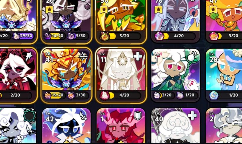 Conta cookie run, serve Dark cacao, iniciante, bastante coisa para explorar