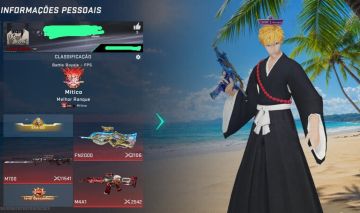 Estou vendendo uma conta de blood Striker top - com várias skins para você
