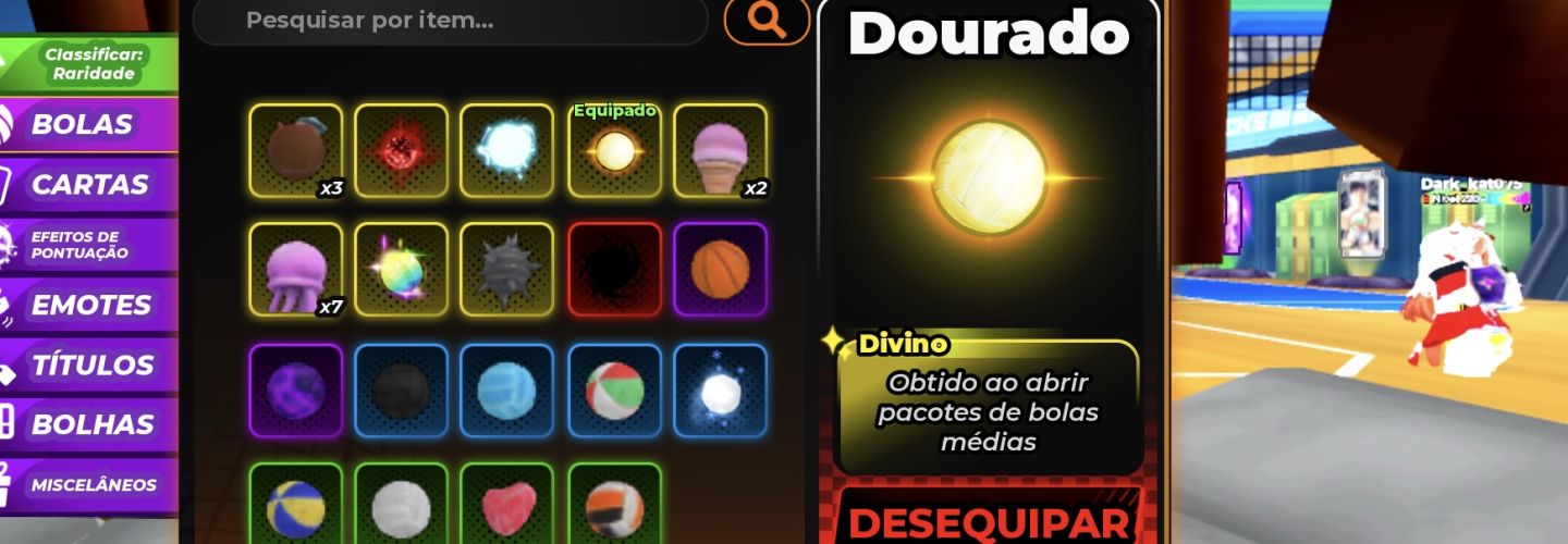 (Promoção)conta Volleyball Legends TAICHOU OG
