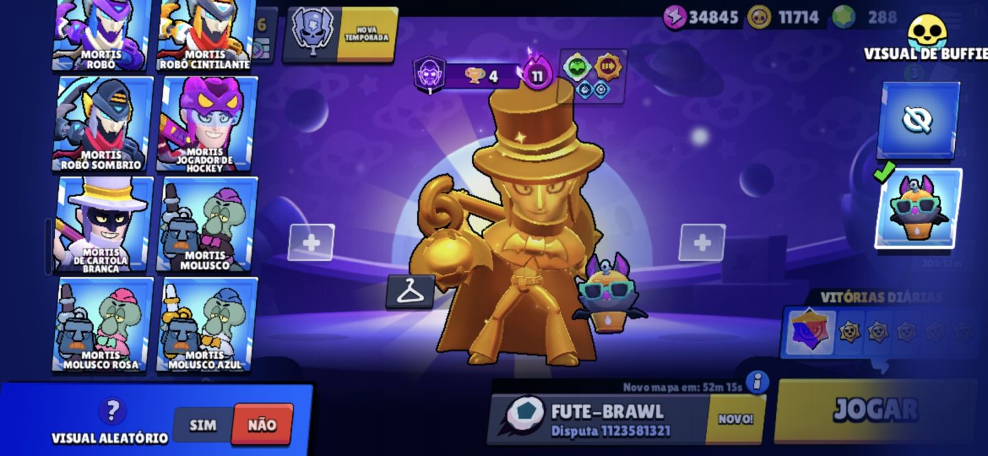 Conta braw stars Main mortis