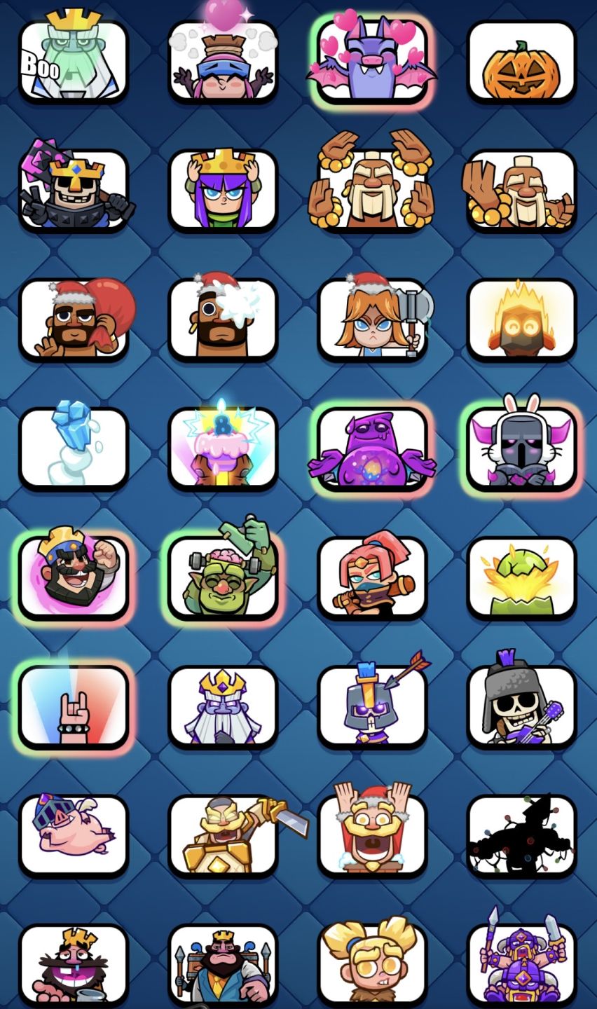 Conta Clash Royale Conta antiga mais 10 anos, varias skins e cartas