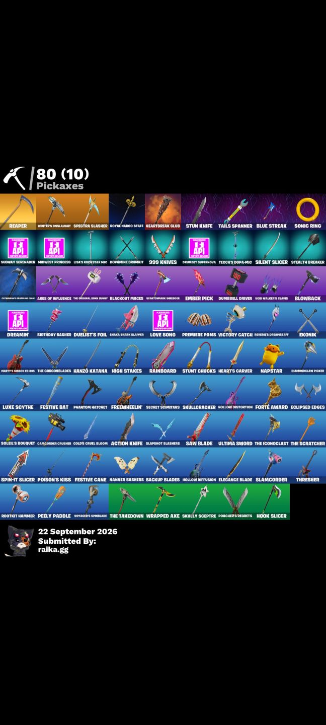Conta Fortnite full acesso! De minha criação! Com várias skins tryhards