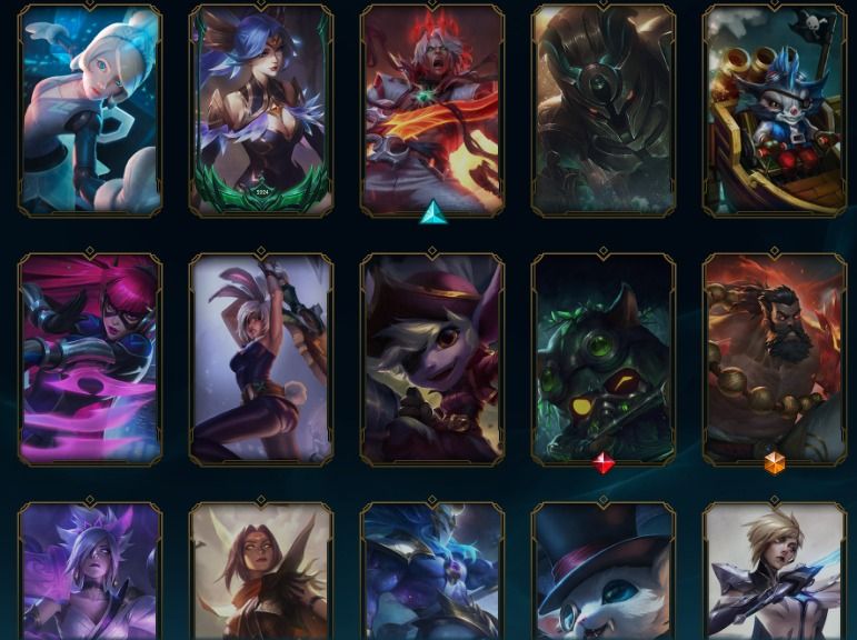 CONTA (SEM BAN) LEVEL 280, +70 SKINS E WINRATE RESETADO(3W 1L RANKED)