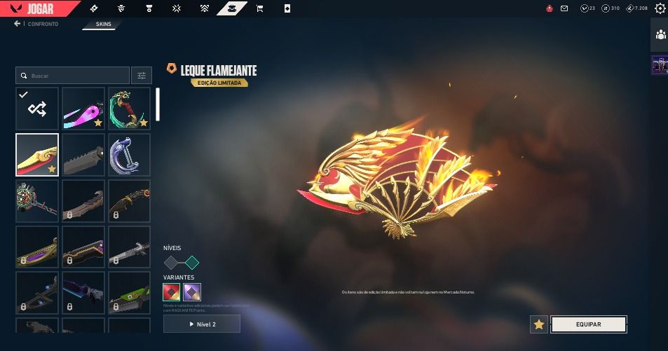 VALORANT | CONTA COM SKIN RARA!