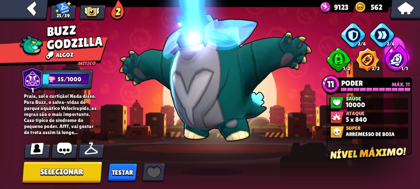 CONTA BRAWL STARS 33K+ TROFÉUS | 97 BRAWLERS | SKINS LENDÁRIAS/MÍTICAS | FULL AC