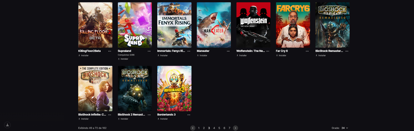 Conta Fortnite + Conta Epic com alguns jogos.