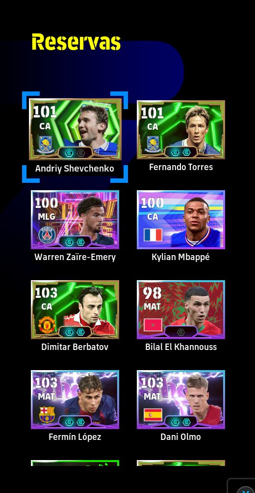 EFOOTBALL STEAM FORÇA 3178 | ADRIANO 105, ALEXANDRE PATO 105, NEYMAR 104 E MUITO