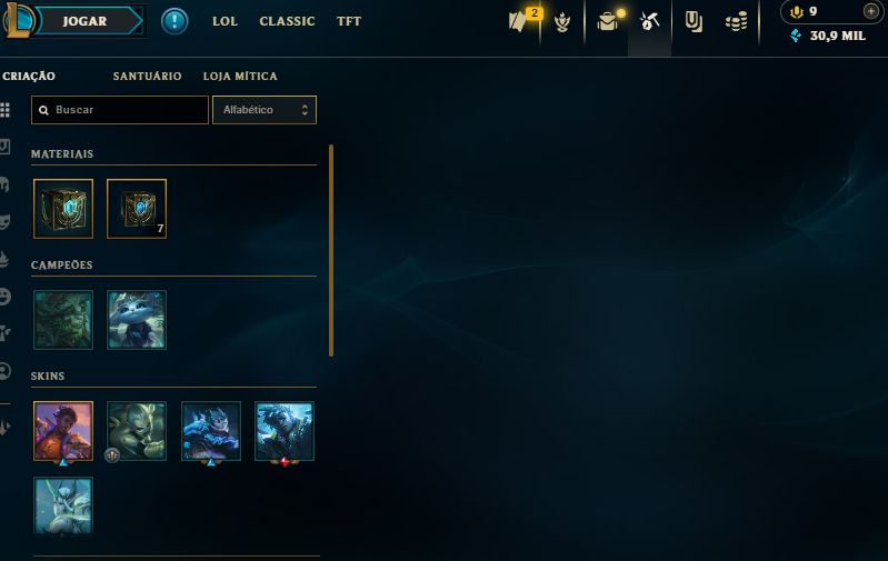 OPORTUNIDADE CONTA LV 127 GANHANDO 30PDL PERDENDO 10 PLAT 3 47 PDL COM 17 SKINS