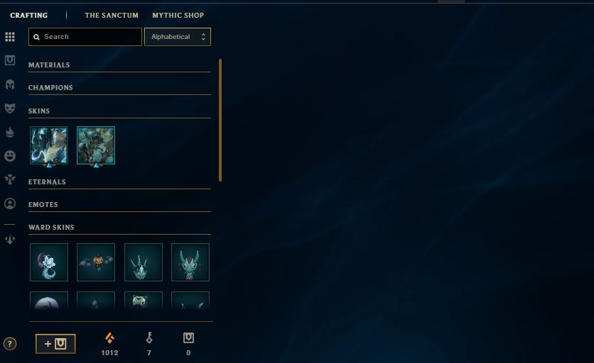 Conta Antiga de League Of Legends Todos os campeões - 186 skins