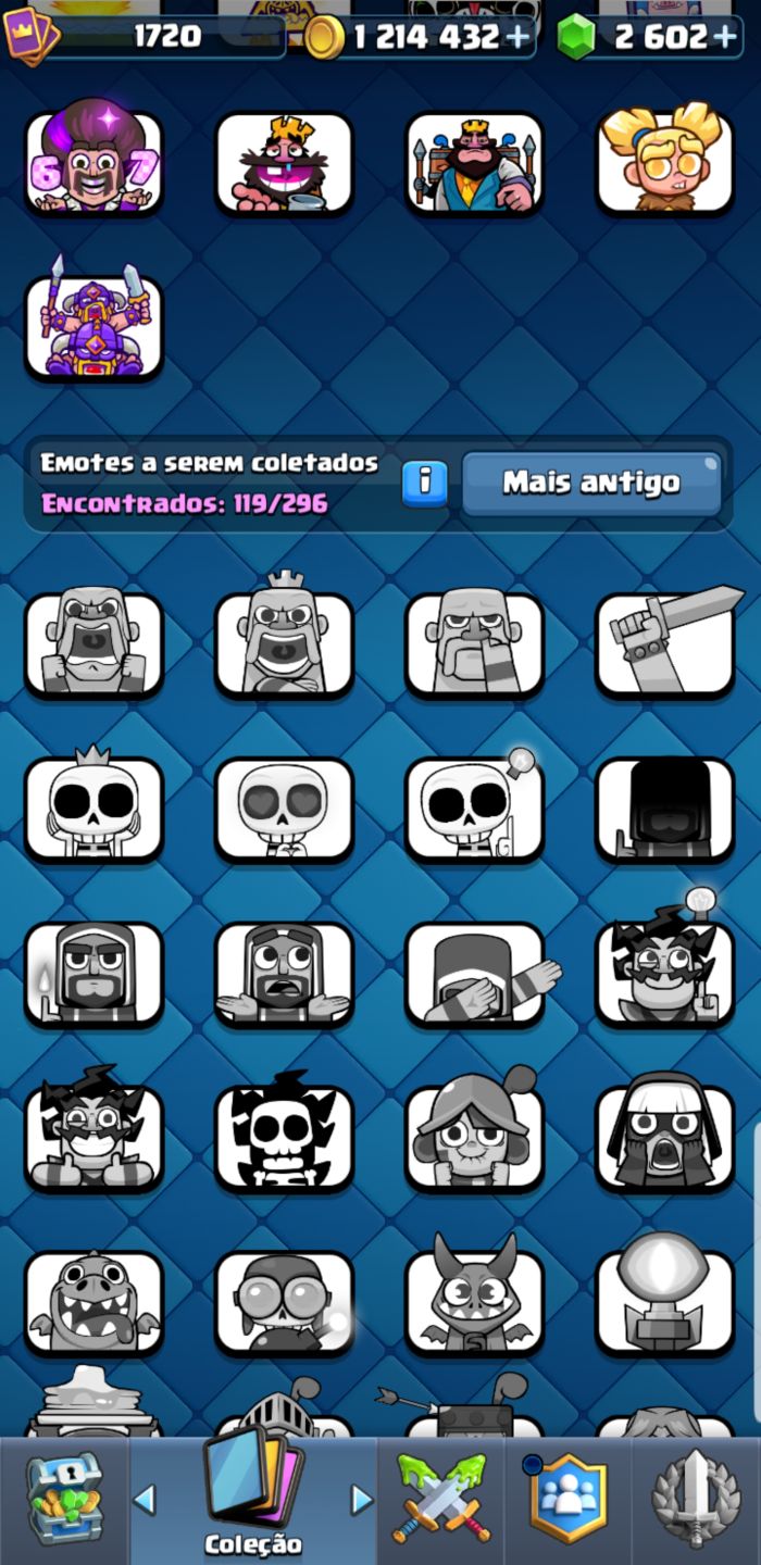 Conta P2W de Clash Royale 40% OFF