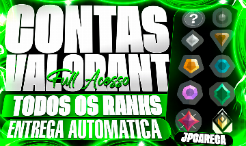 CONTA VALORANT SMURFS (LEVEL 20, UNRANKED, IDADE VERIFICADA) > AUTOMÁTICO
