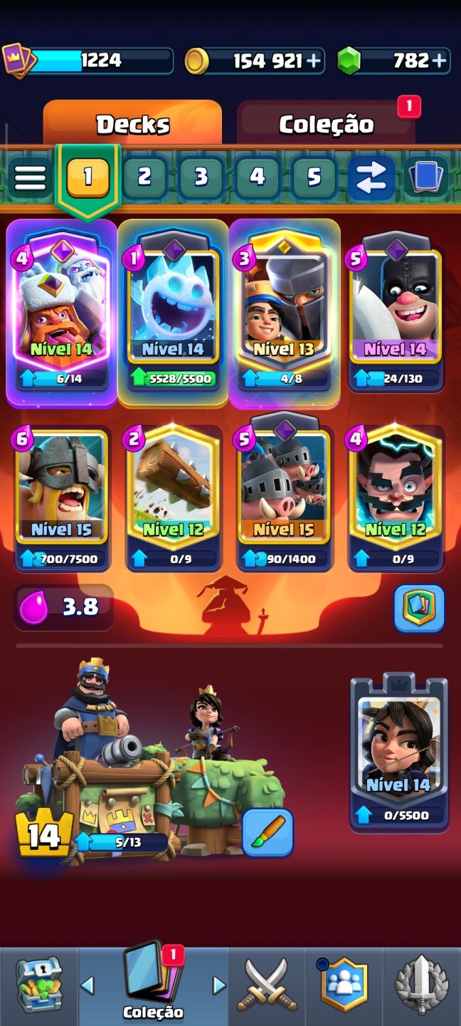 Conta rara de clash +10 anos de jogo