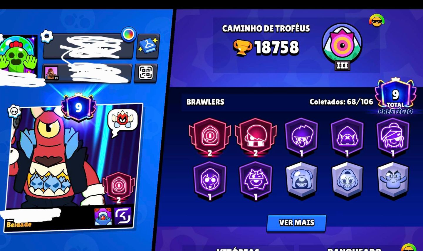 Conta de Brawl e Clash Preço pra sair agora!