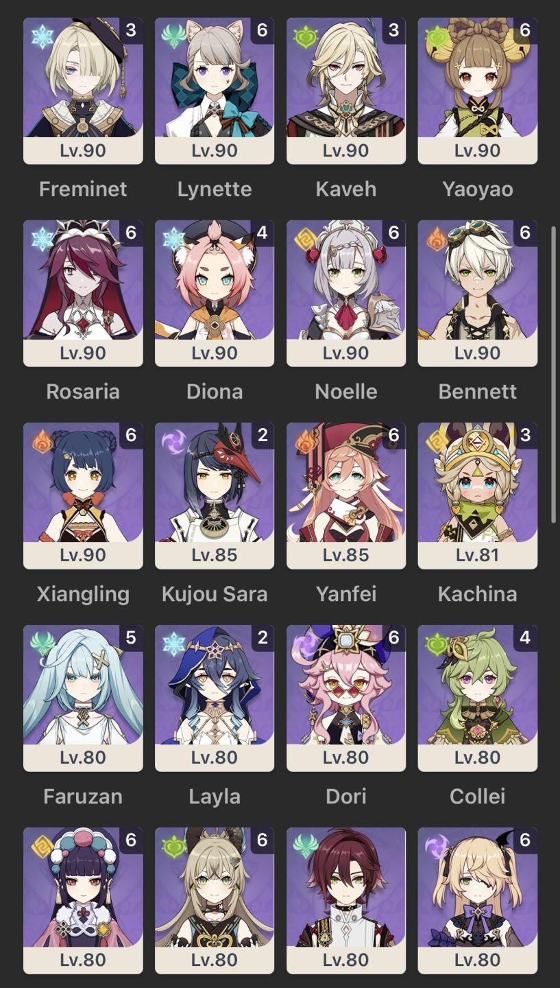 Genshin AR60 - 27 T5 + Conta Honkai StarRail 14 5 ESTRELAS + Honkai 3rd