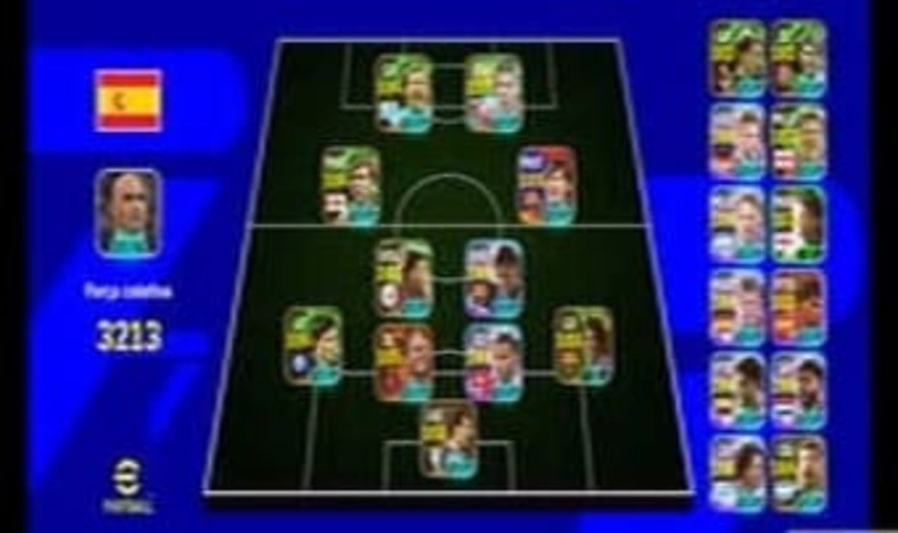 Conta 3213 de pontos força com Messi,Forlán,van dijk big time e diversos épicos.