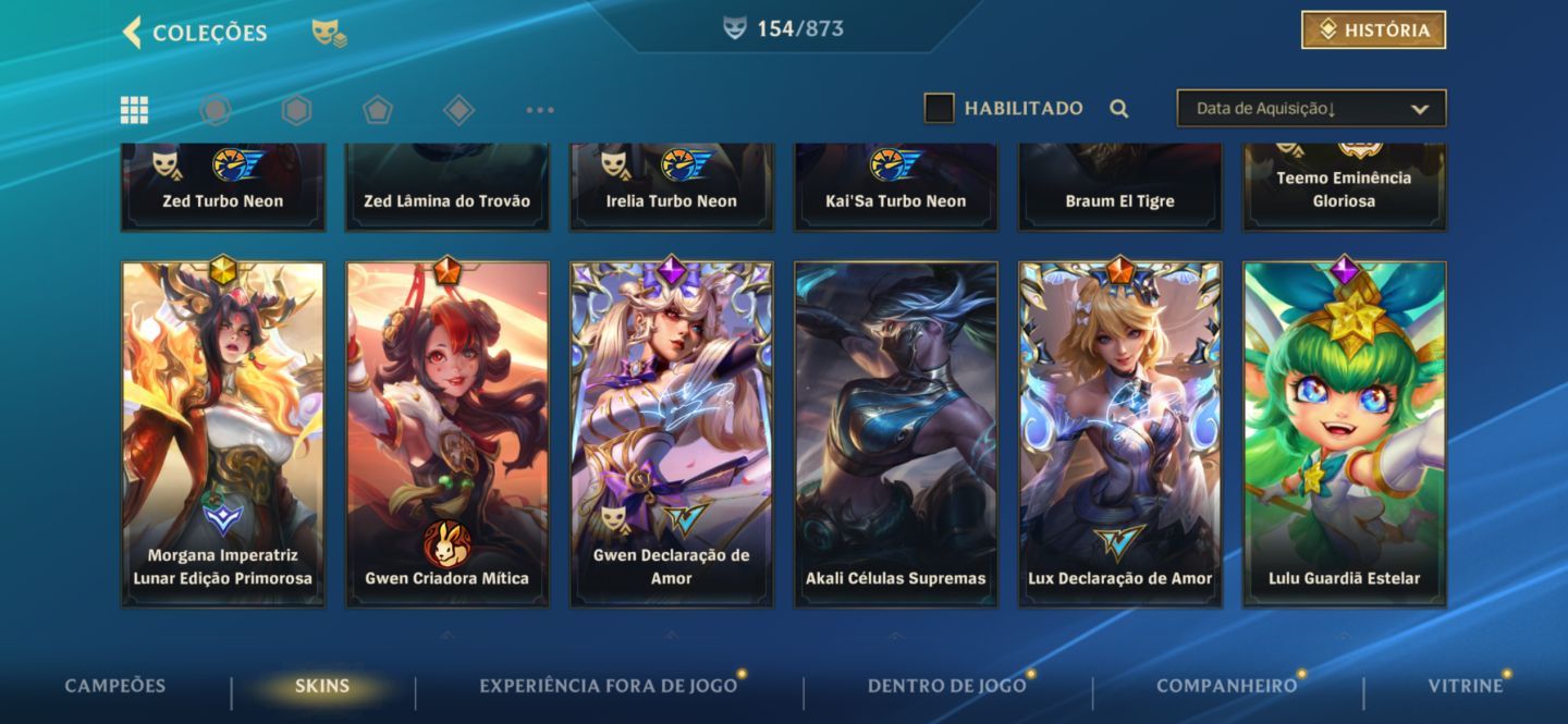 Conta Wild Rift