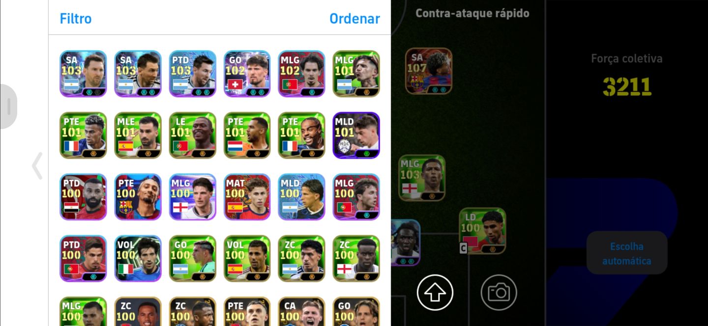 Conta de efootball