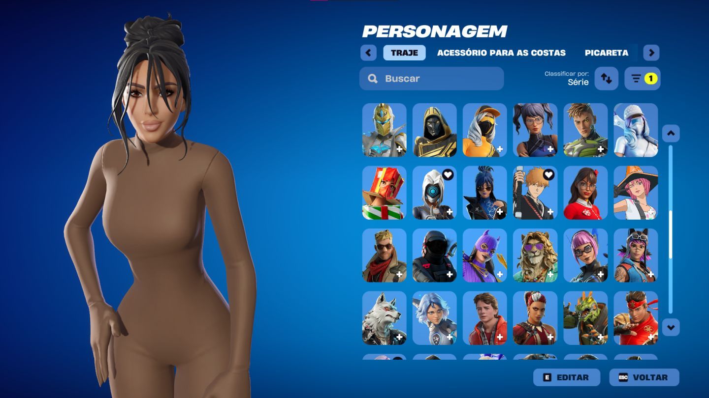 CONTA TOP COM KIM KARDASHIA