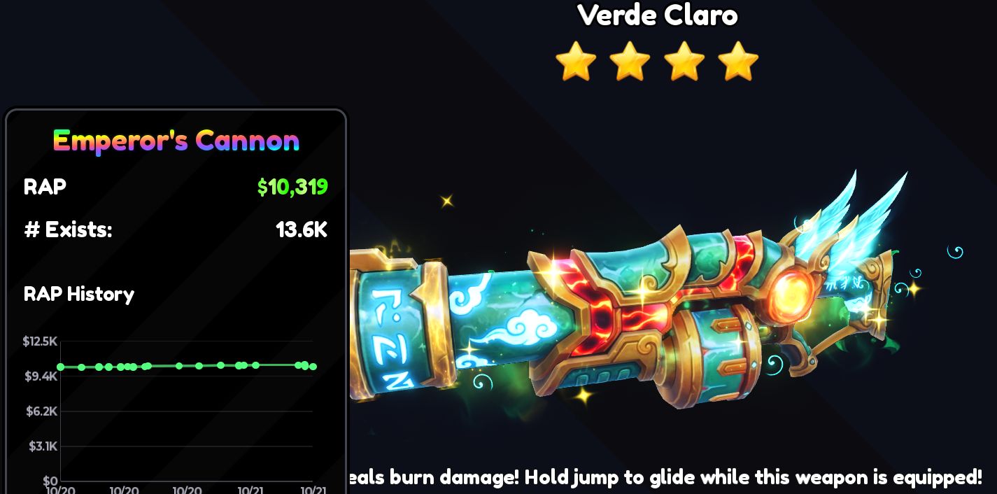 Hypershot Mythics ( 0.5% de chance de drop) Mais barato aqui.
