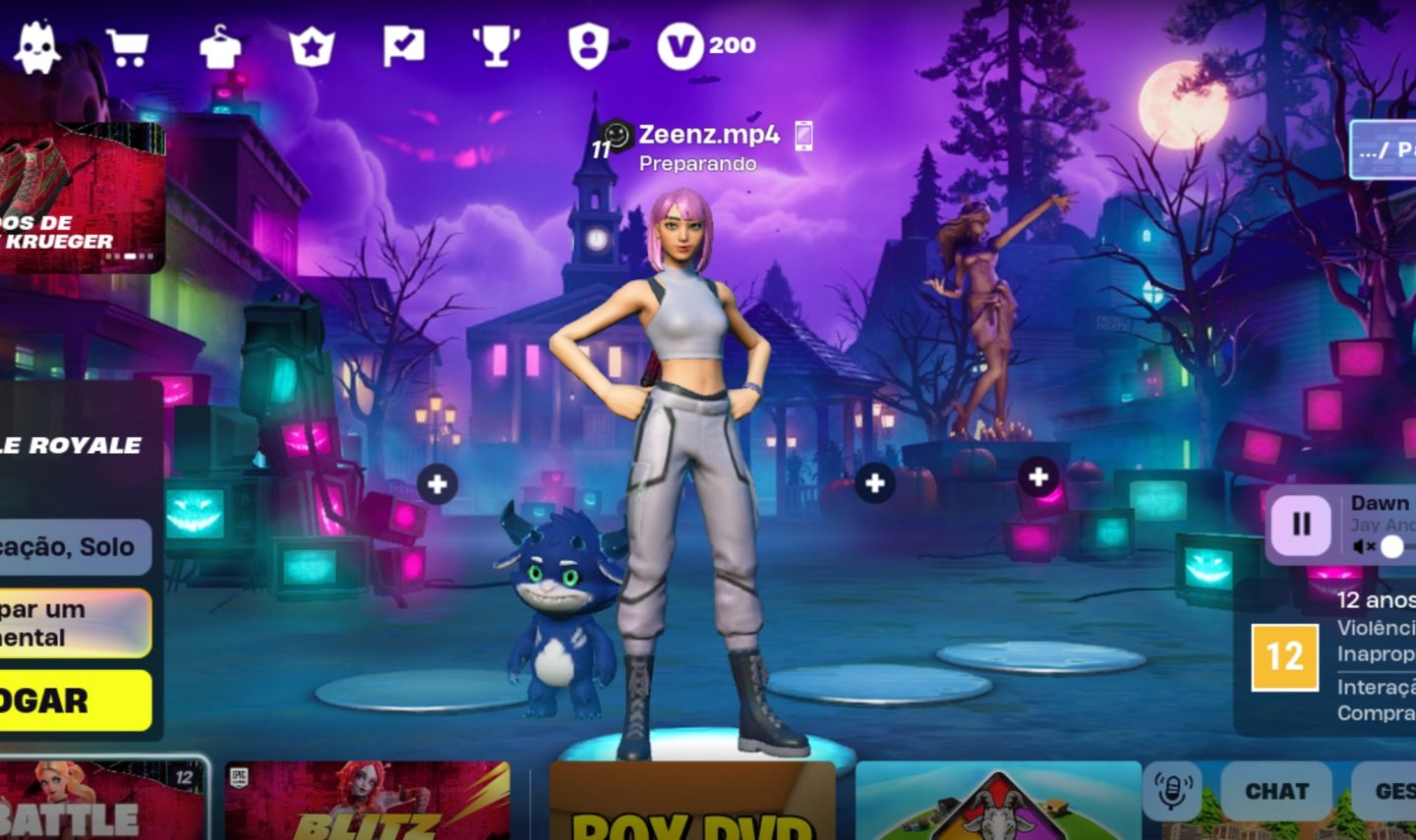 Conta fortnite 147skins