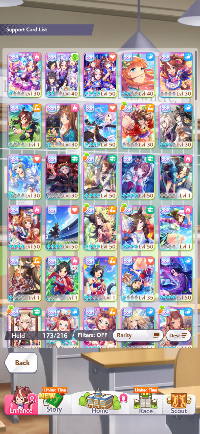 Conta Umamusume Global Rank S4 256kk Power Competitivo e Pronta pra Meta!