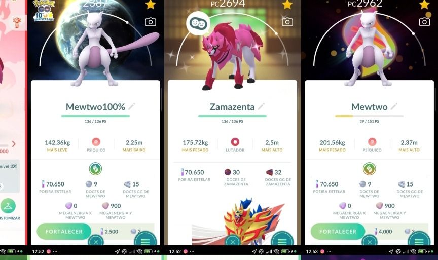 Nível 36! Mewtwo Armadura , Mewtwo 100% IV (Hundo), Buzzwole 100% IV Q222