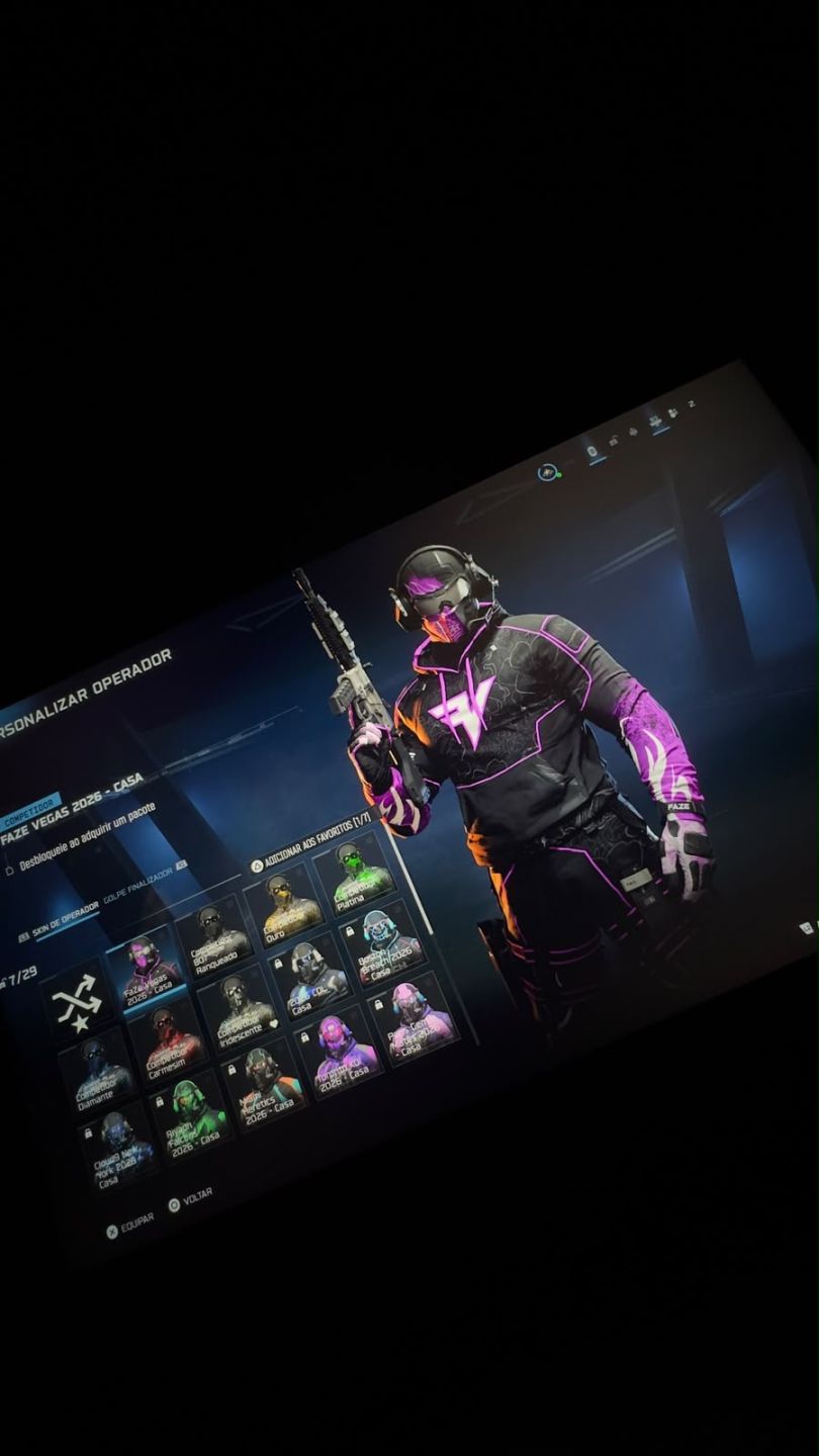 CONTA WARZONE PAUL ATREIDES, CAPITÃO PÁTRIA, TREM-BALA, SNOOPDOG, O LÍDER E MT++