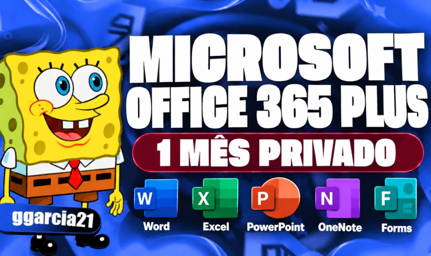 Microsoft Office 365 Plus 1 Mês Privado | Entrega Rapida