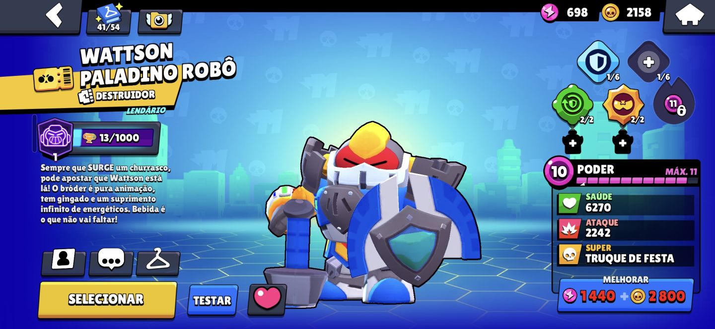 CONTA DE BRAWL STARS EXTREMAMENTE RARA