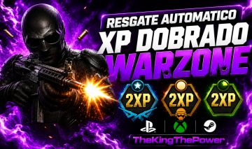 XP DOBRADO WARZONE - ENTREGA ONLINE
