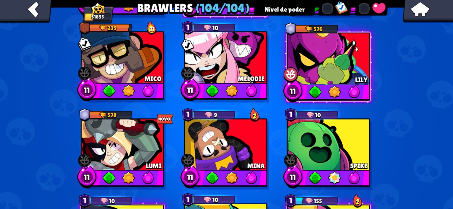 CONTA DE BRAWL STARS, 4 MESTRE VÁRIAS HYPER, SKINS RARAS, TODOS OS BRAWLER +9 pd
