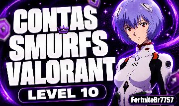 CONTAS SMURFS VALORANT PRONTAS PARA USO COMPRAR E JOGAR !!!!