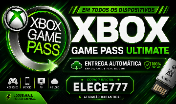 Conta Xbox Game Pass Ultimate PC/Console com entrega automática!