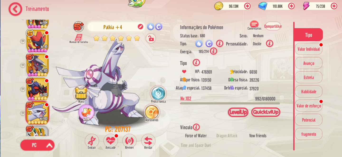 CONTA MEGAMON GLOBAL - MAIS DE 2 MILHÕES DE PODER - LEVEL 104