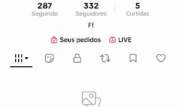 Conta tik tok com 332 seguidores, pra fazer live e se divertir monetizada