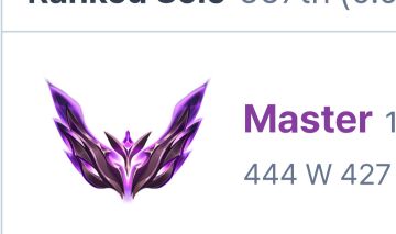 Conta de lol - MESTRE - 450 skins