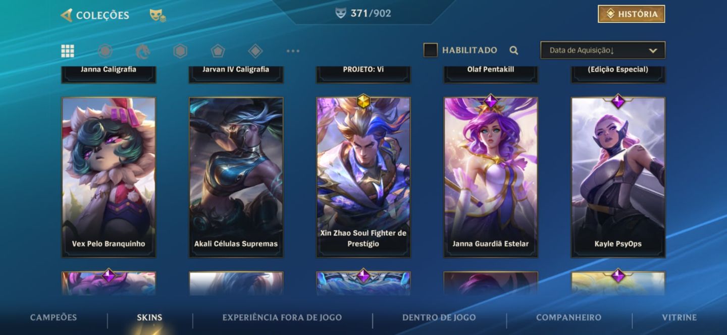 CONTA DE WILD RIFT À VENDA