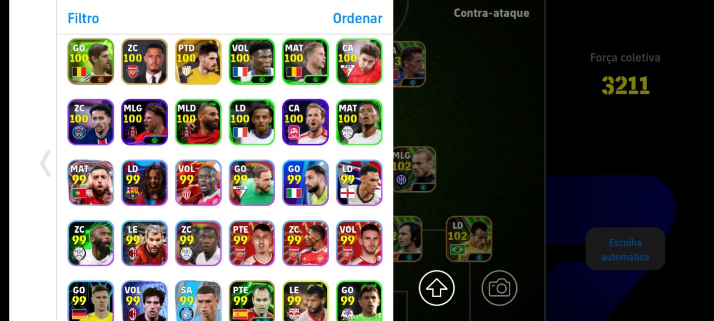 CONTA FULL EFOOTBALL! GUILLIT,CR7 MESSI RARO ,ENTRE OUTROS!!!