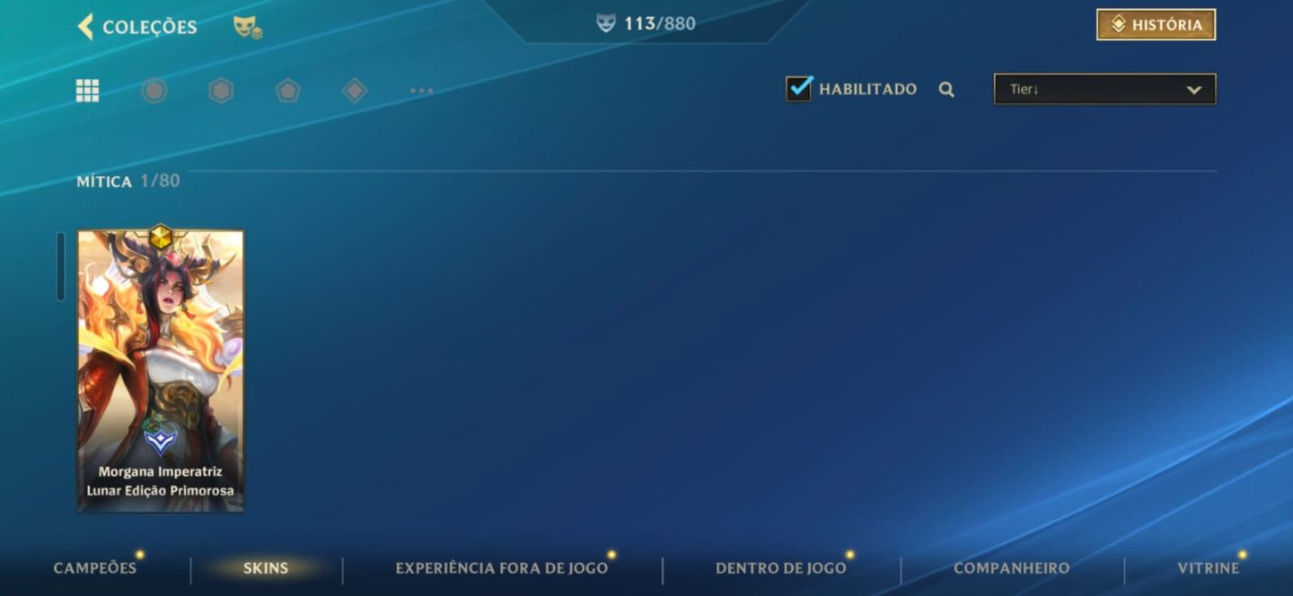Conta Riot Muito RP LOL e Skins Wild Rift - Atualmente Mestre II - 4x GM