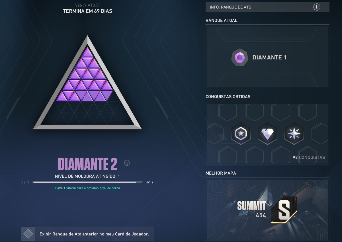 Conta valorant com skins, diamante 1