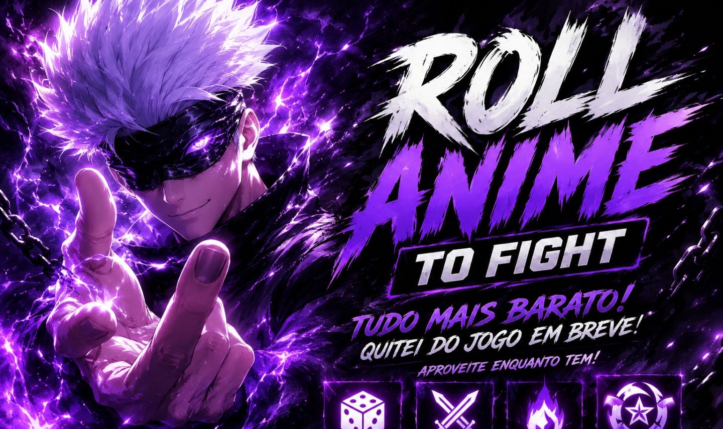 ROLL ANIME TO FIGHT LIQUIDAÇÃO FINAL! TUDO MAIS BARATO | ÚLTIMAS VENDAS