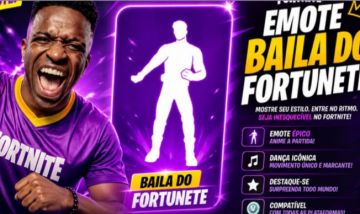 Promoção código Vini jr/Fortnite