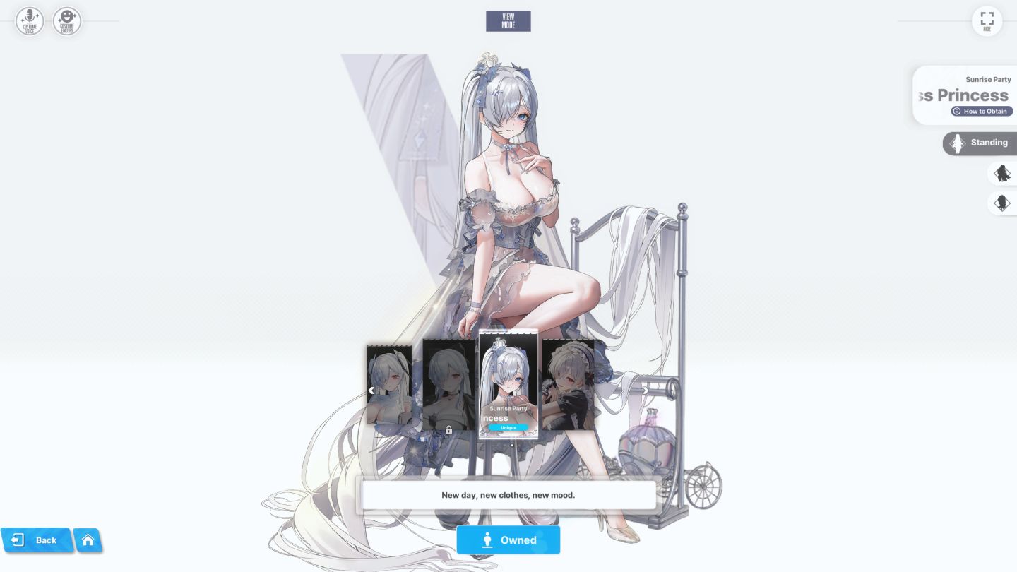 Conta de Nikke com Muitos Bonecos Limitados e 3 Skins de Gacha