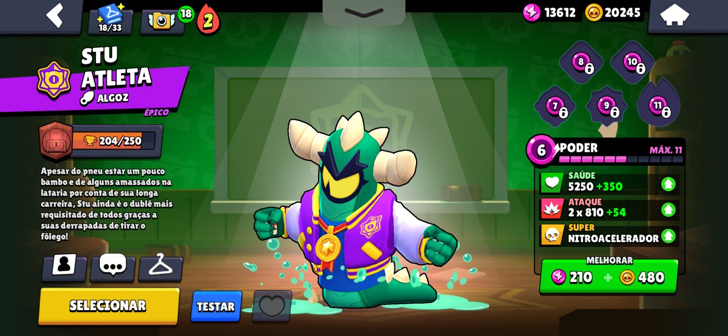 CONTA DE BRAWL STARS RARA (2019)