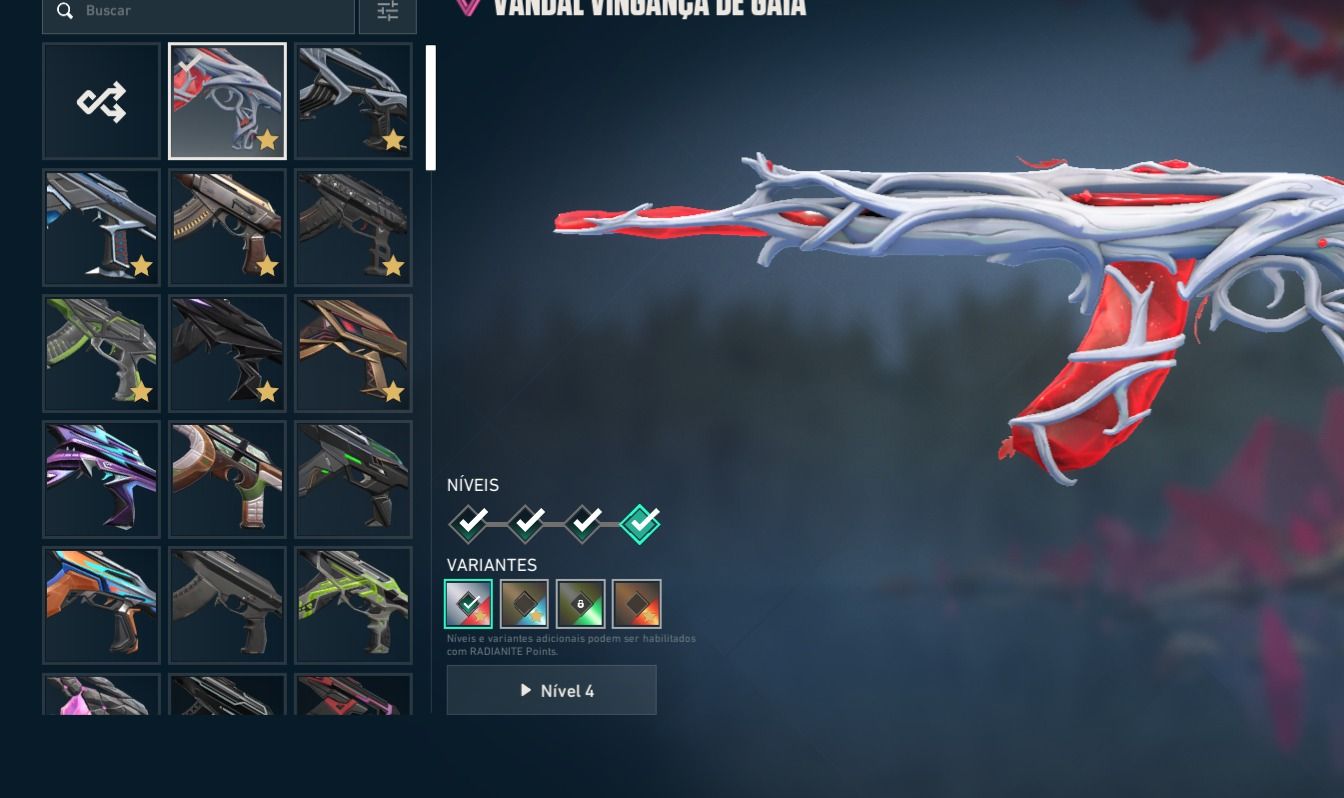 Conta de Valorant com 9 skin de vandal
