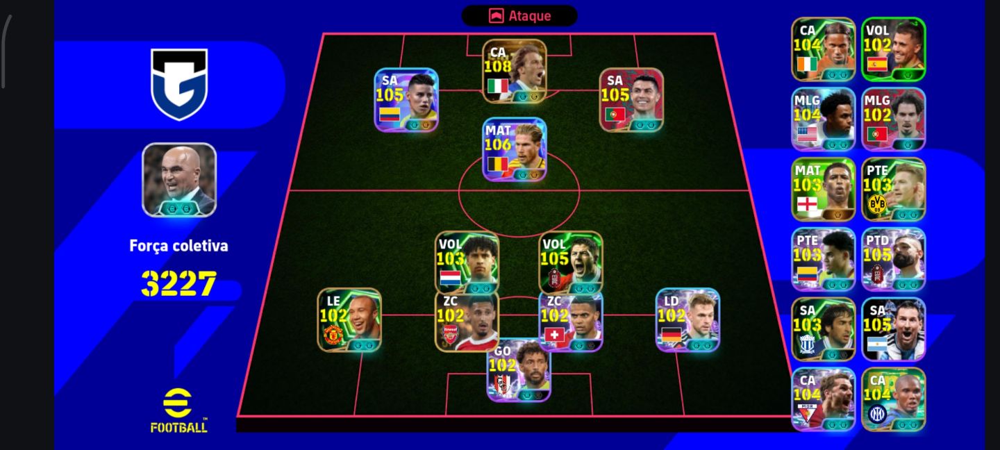 CONTA COM MELHOR BLITZ DO EFOOTBALL