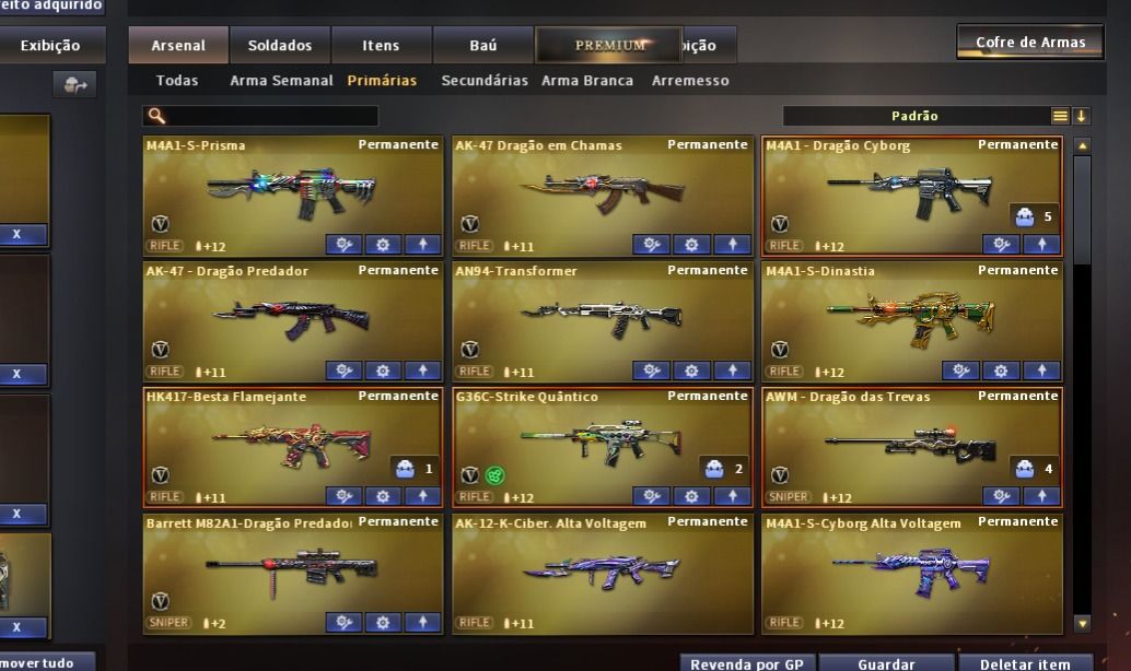 Oportunidade Única! Conta Crossfire Marechal | 23 Vips | Média de 55Mn + E-mail