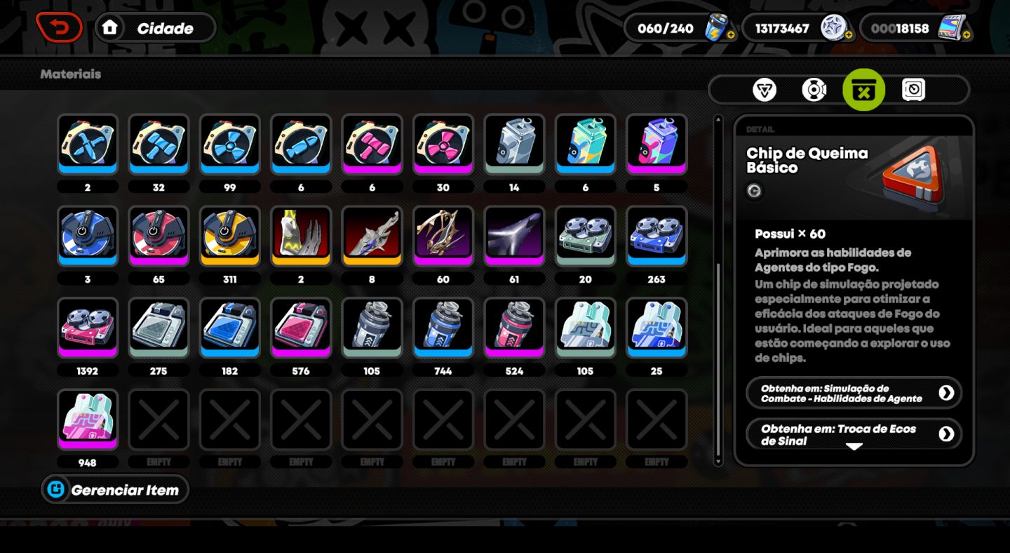 CONTA DE ZZZ LVL 55 6 PERSONAGENS EXCLUSIVOS e 5 MOTORES EXCLUSIVOS