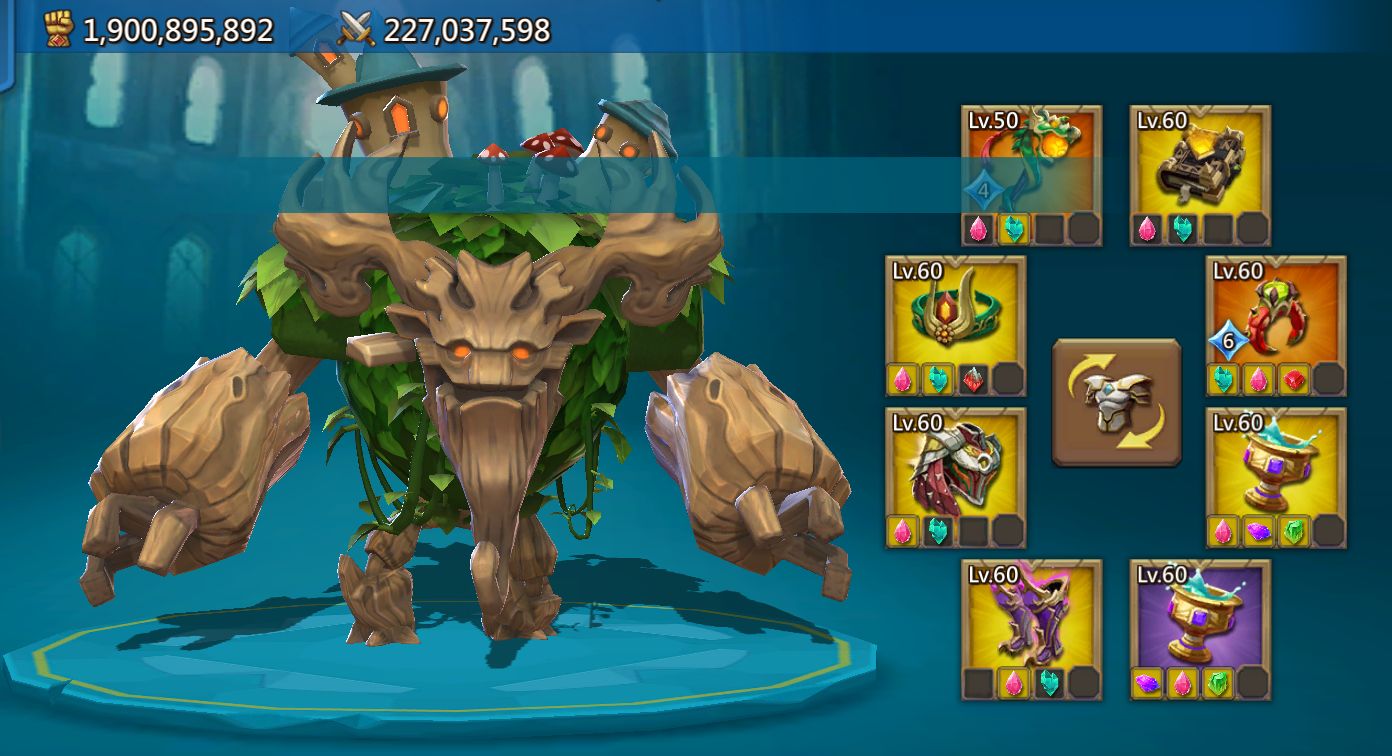 CONTA LORDS MOBILE 1.9B DE PODER 53M DE TROPAS 3M DE T5 E 12.5M DE T4