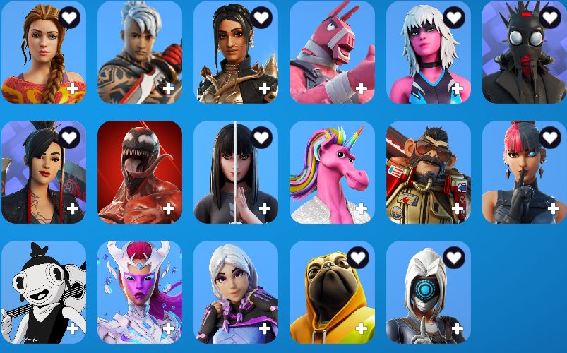 Conta Fortnite Full Acesso | 89 Skins + 152 Picaretas + 90 Gliders